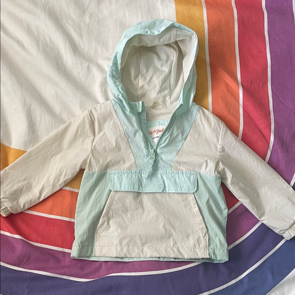 Cat & Jack Mint and Cream Jacket